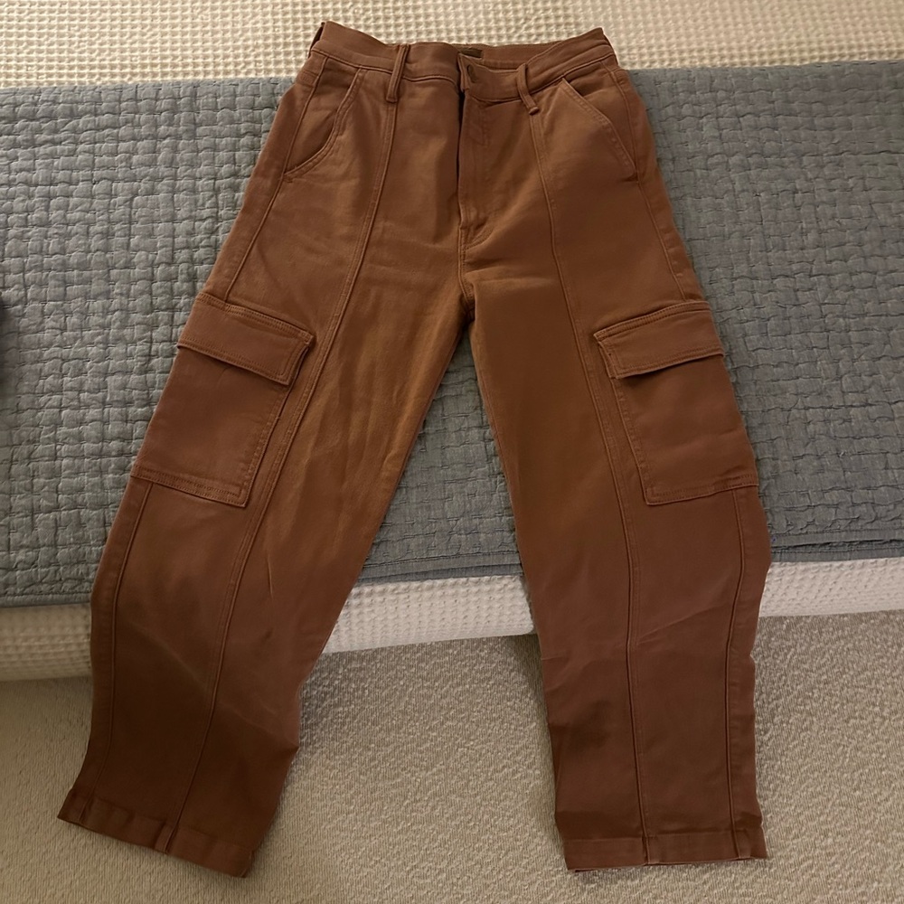 MOTHER Tan Cargo Pants